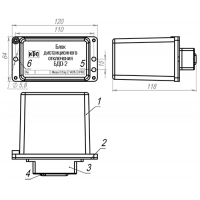 Блок дистанционного отключения БДО-2